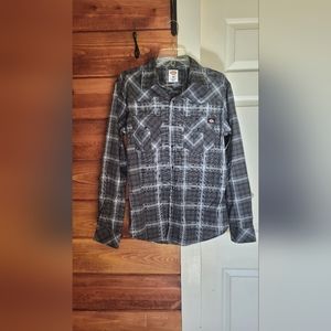 Dickies Mens Plaid Shirt Size Medium